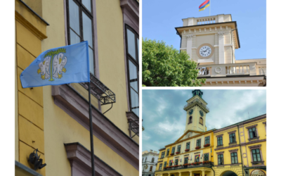 W CIESZYNIE POWIEWA FLAGA ŁOWICZA