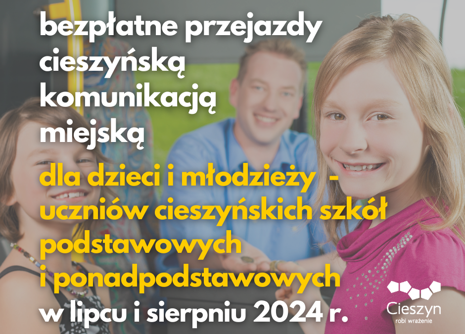 Bezpłatne przejazdy dla dzieci i młodzieży