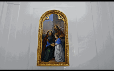 Msza św., odpustowa w kaplicy bielskiego zamku