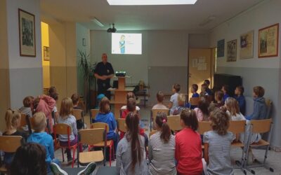 Katolicka szkoła gościła strażnika miejskiego