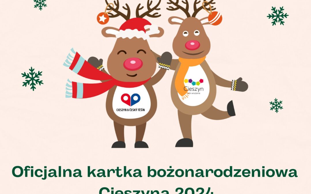 Oficjalna kartka bożonarodzeniowa Cieszyna