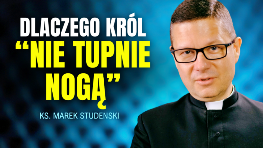 Ks. Studenski: przed tym Królem możemy stanąć w całej prawdzie