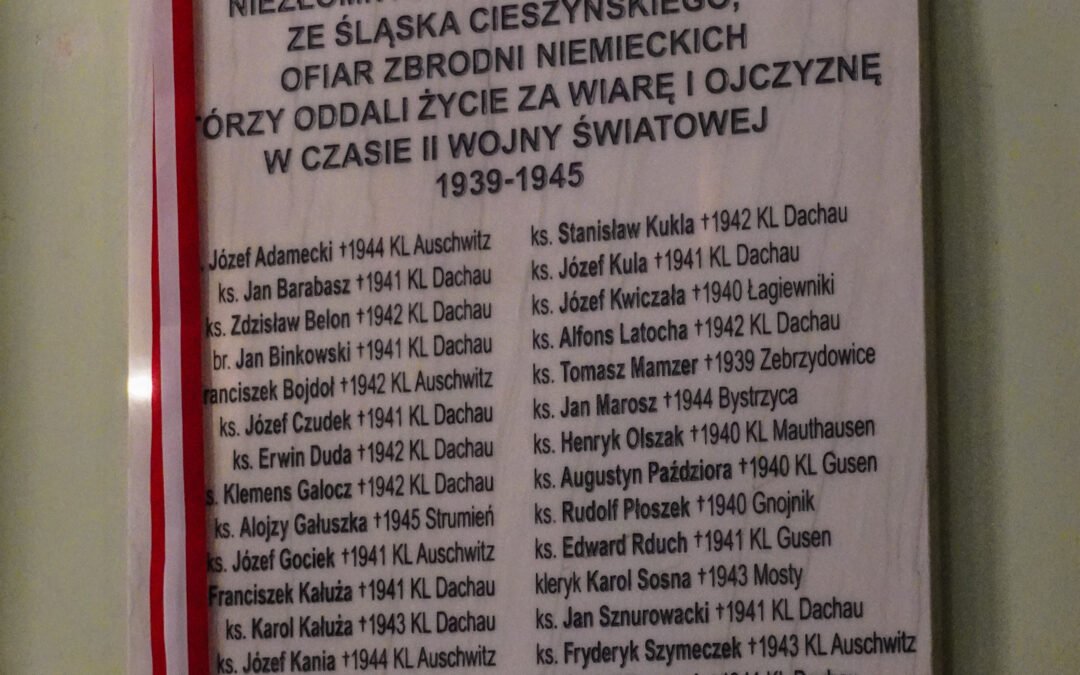 Uroczyste odsłonięcie tablicy – pamięci księży katolickich