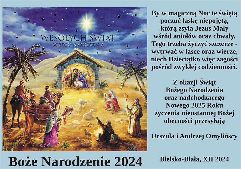 Życzenia Bożonarodzeniowe