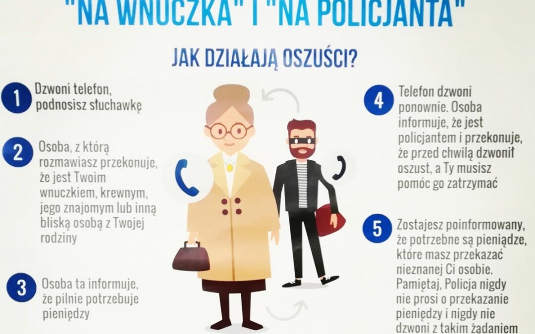Uwierzyła oszustom, że wnuczka spowodowała wypadek. Straciła 30 tysięcy złotych