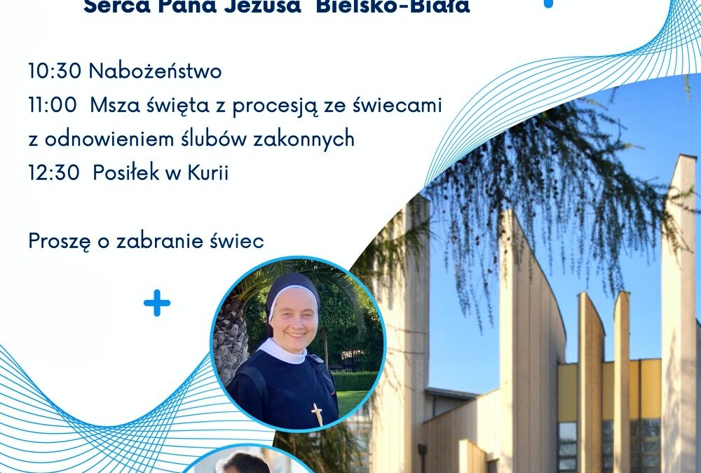 Dzień Życia Konsekrowanego w diecezji – zaproszenie