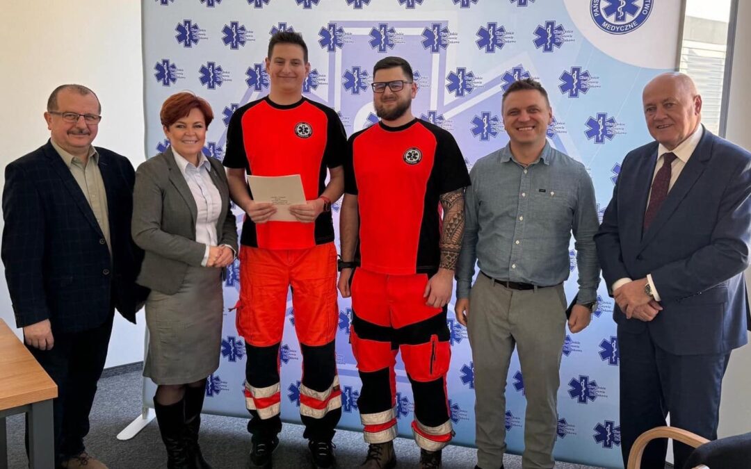 Z wizytą w Cieszyńskim Pogotowiu