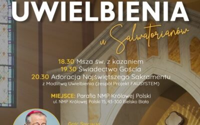 Zaproszenie na XXV Bielski Wieczór Uwielbienia u Salwatorianów