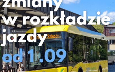 Zmiany w rozkładzie jazdy