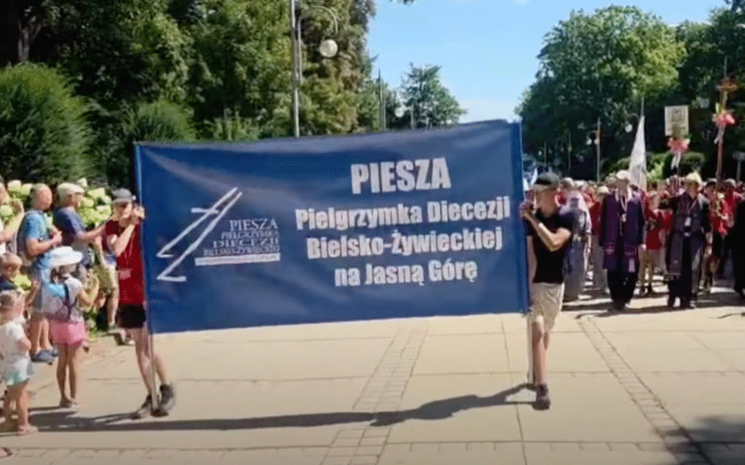 34. Piesza Cieszyńska Pielgrzymka dotarła do Niebieskiej Matki