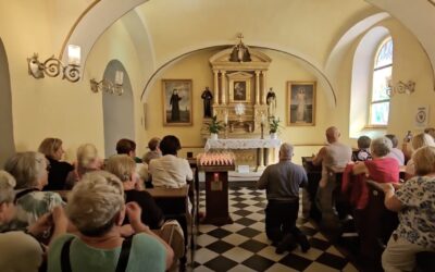 Pielgrzymka parafialna z Rajczy na Ziemi Cieszyńskiej