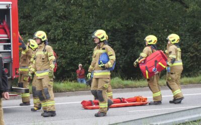 Powiatowe ćwiczenia służb ratowniczych w Ustroniu