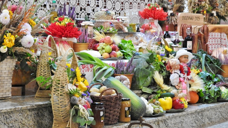 Diecezjalne dożynki w Koniakowie.