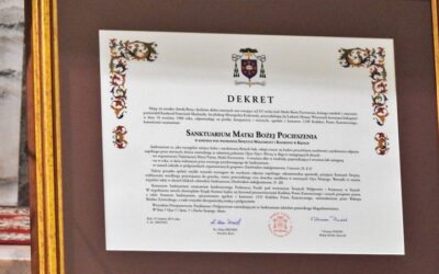 Kęcki kościół śś. Katarzyny i Małgorzaty sanktuarium.