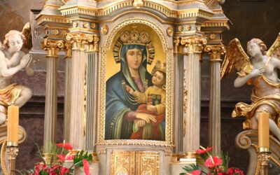 Uroczystości ku czci Melchiora Grodzieckiego.