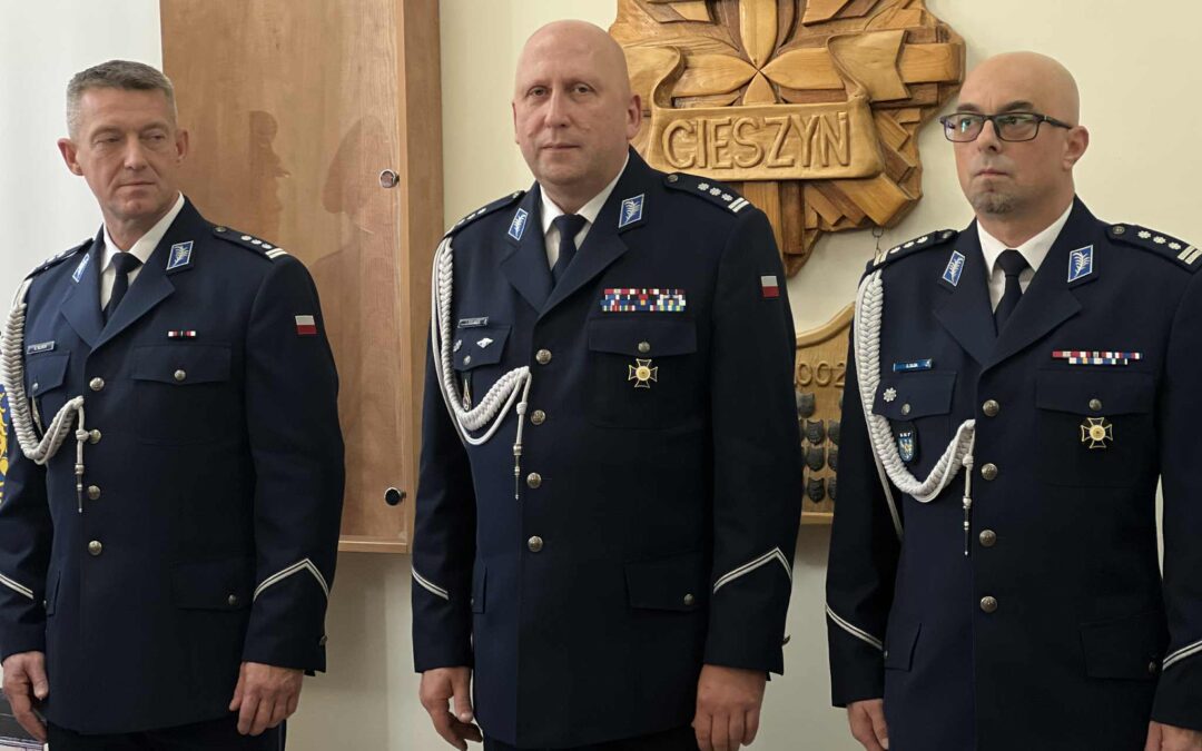 Obowiązki Komendanta Powiatowego Policji w Cieszynie objął inspektor Dariusz Zajda 