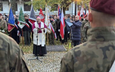 Uroczystości 107 rocznicy Święta Niepodległości w Bielsku-Białej.