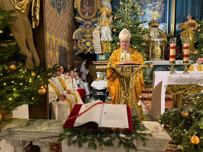 Zakończenie Roku Jubileuszowego w naszej diecezji. Konkatedra Narodzenia NMP w Żywcu.