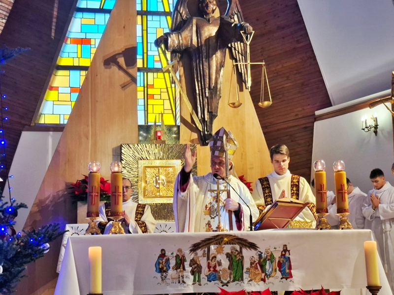 Uroczystość Bożego Narodzenia w Witkowicach.