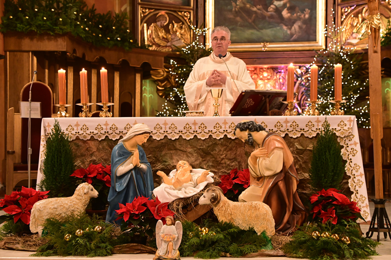 Uroczystość Narodzenia Pańskiego w katedrze.