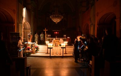 Akatyst ku czci Bogurodzicy w bielskiej katedrze.