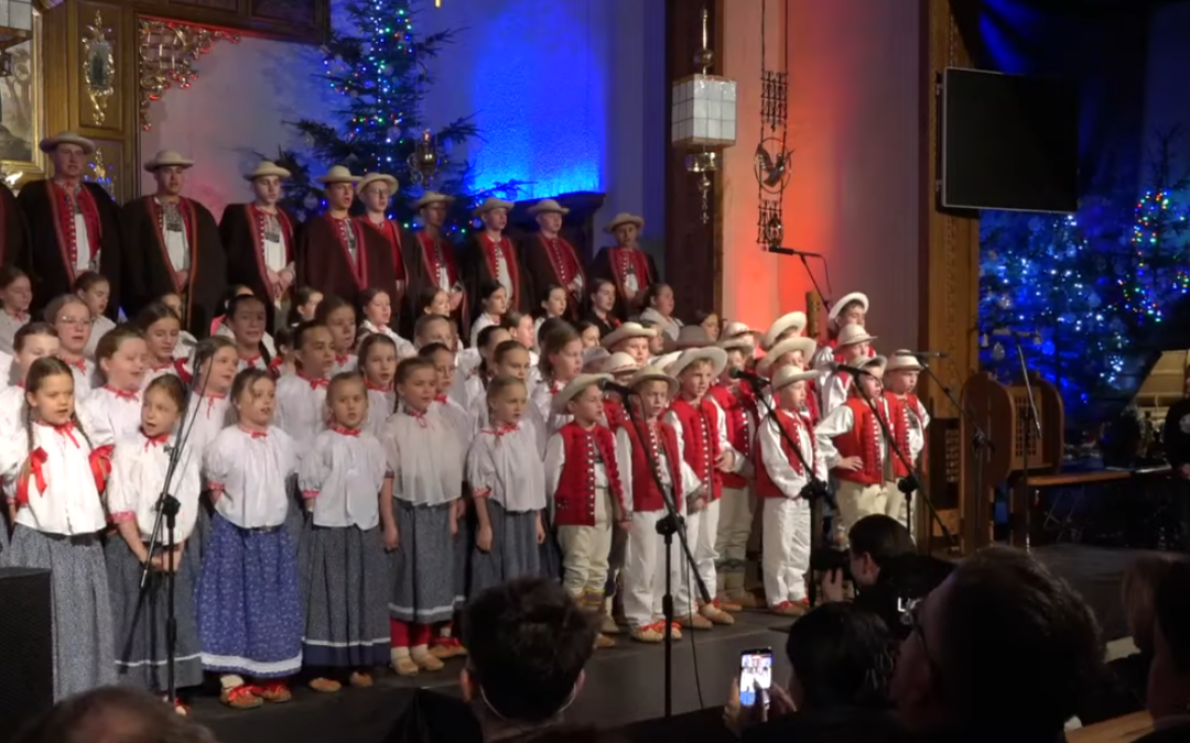 Koncert Kolęd i Pastorałek Zespołu Regionalnego ISTEBNA z udziałem Pary Prezydenckiej RP