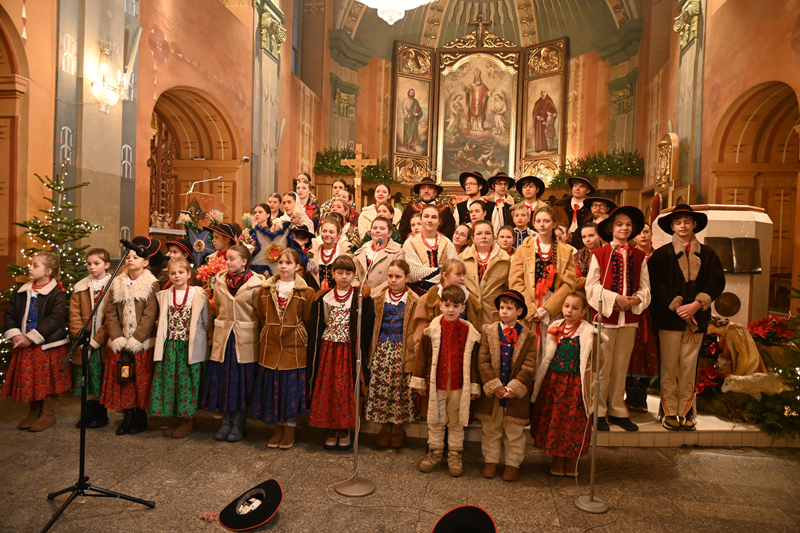 Kolędowanie w Bielskiej Katedrze.