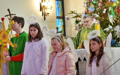 Diecezjalne Kolędowanie Misyjne w Łękawicy.