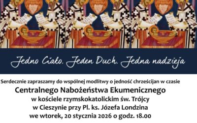 Przyjdźmy, by razem modlić się o jedność