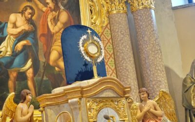 Ustanowienie dziennej adoracji Najświętszego Sakramentu w Brennej.