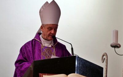 Środa Popielcowa w kościele św. Maksymiliana Męczennika w Oświęcimiu.