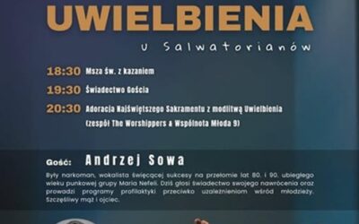 Zaproszenie na 36 Bielski Wieczór Uwielbienia u Salwatorianów
