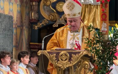 Msza św. Zmartwychwstania Pańskiego w konkatedrze.