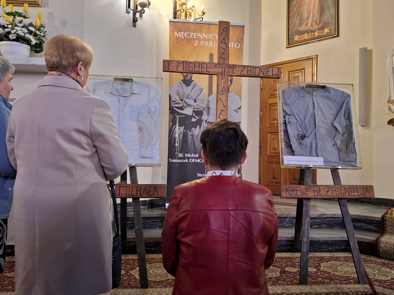 Uroczystości w Łękawicy, 35-lecia śmierci franciszkanów z Pariacoto.