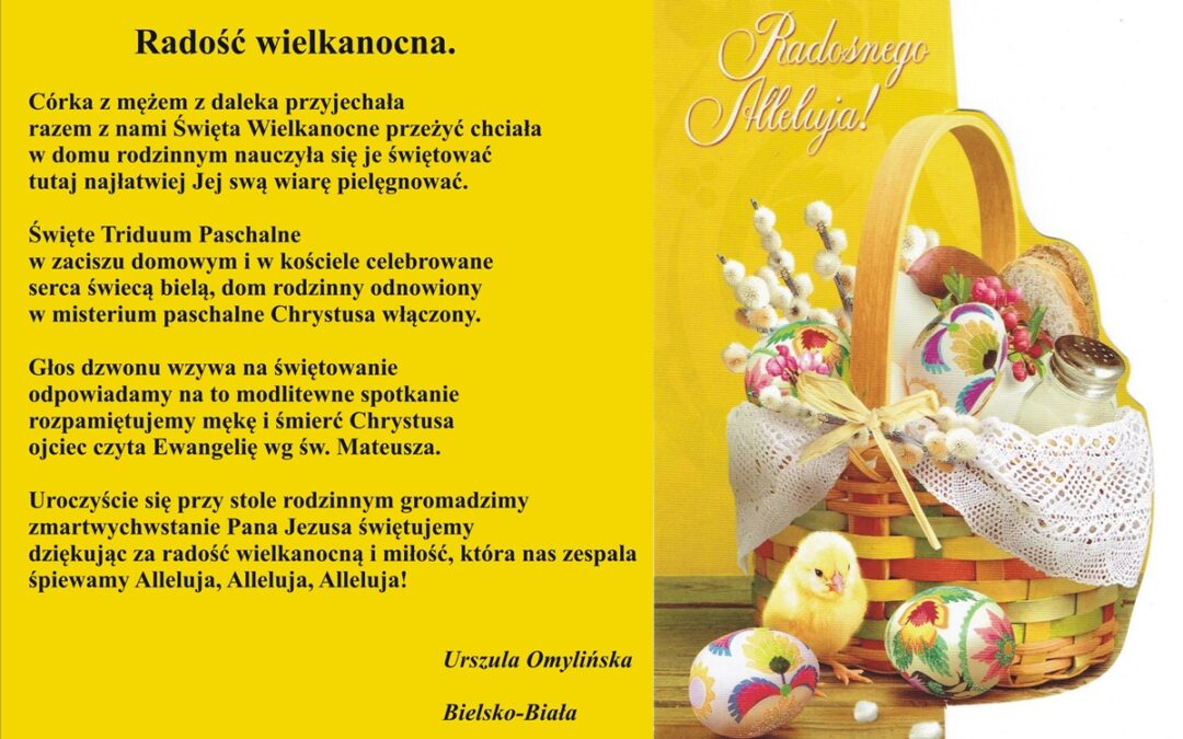 Radość wielkanocna