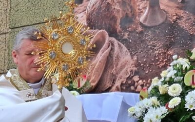 Uroczystości Bożego Ciała w Żywcu.