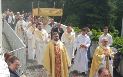 Uroczystość Najświętszego Ciała i Krwi Chrystusa w parafii NMP Królowej Polski w Bielsku-Białej