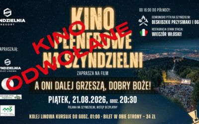 To nie jest pogoda na kino plenerowe