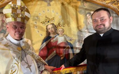 Koronacja Obrazu Matki Bożej Wspomożenia Wiernych w Oświęcimiu.