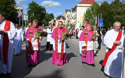 Uroczystości ku czci św. Melchiora Grodzieckiego w Czeskim i Polskim Cieszynie.