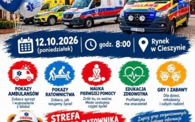 Święto Ratownictwa Medycznego na cieszyńskim Rynku. Będzie się działo!