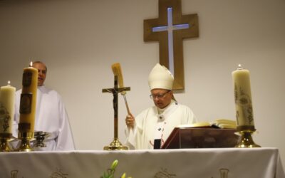 Pobłogosławienie Kaplicy św. Jana Pawła II i nadanie imienia kard. Franciszka Macharskiego Auli Minor Uniwersytetu Papieskiego Jana Pawła II w Krakowie.