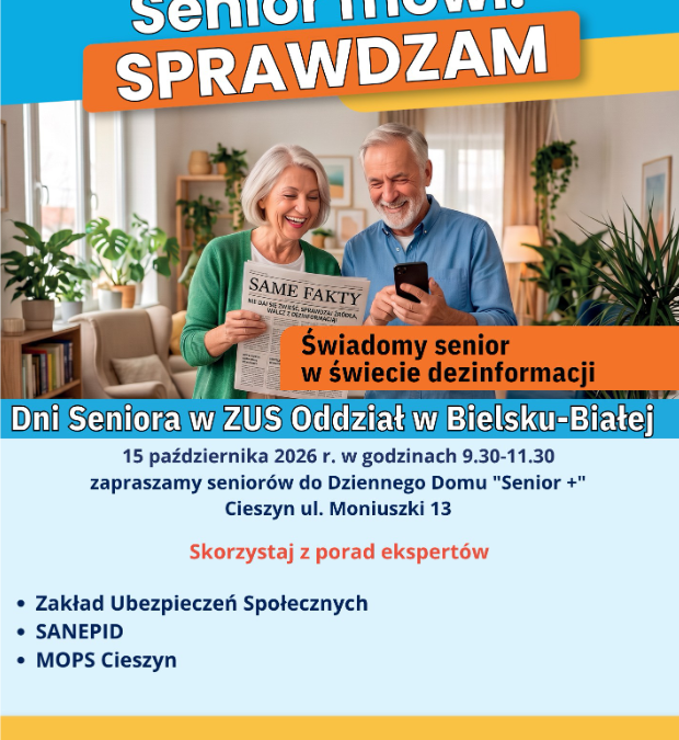 Senior mówi „sprawdzam”